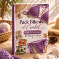 Pack Bikinis al Crochet: +80 Patrones de Piezas Unicas