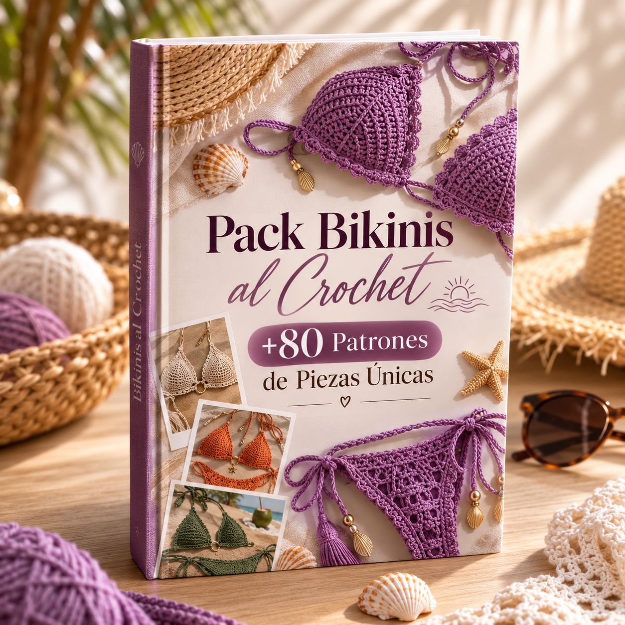 Pack Bikinis al Crochet: +80 Patrones de Piezas Unicas